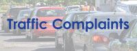 Traffic complaints link to web page